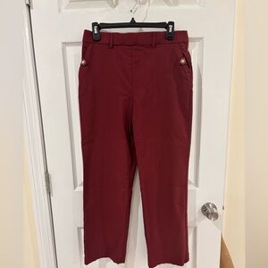 Maroon Trousers